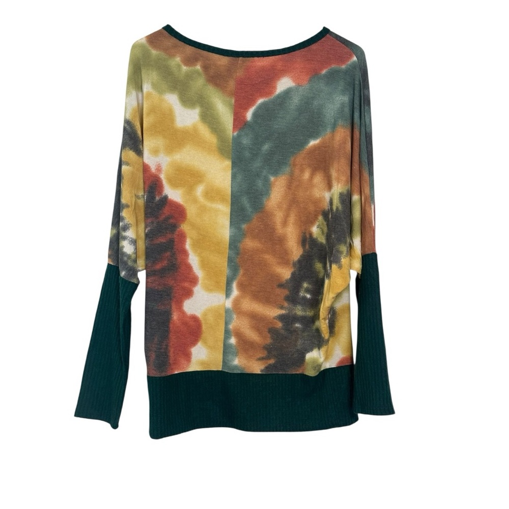 White Birch Multicolor Tie-Dye Knit Pullover Top – Size Medium – NWT - Picture 5 of 14